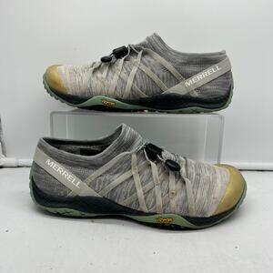 Merrell Shoes Womens 8.5 Gray Performance Footwear Barefoot Running Vibram